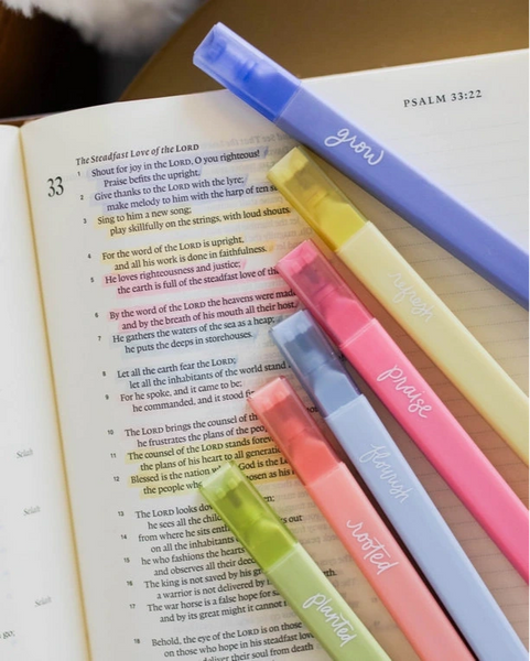 Garden Highlighters- The Daily Grace Co