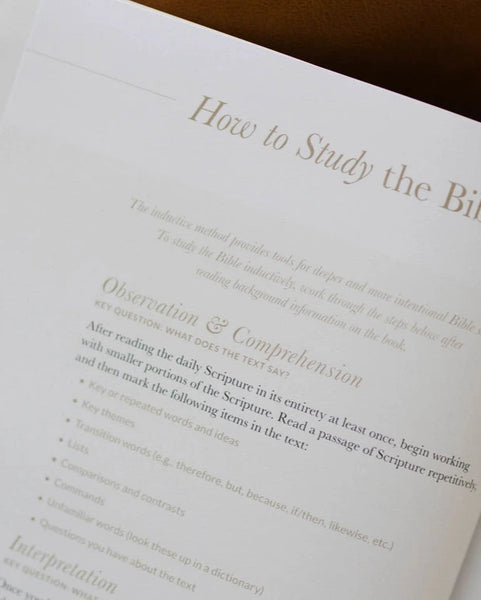It Is Well (Anxiety Study)- The Daily Grace Co