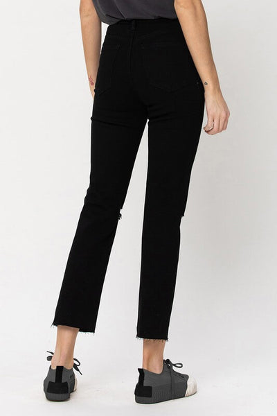 Vervet High Rise Straight Leg Jeans
