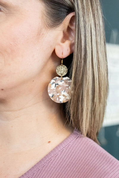 Zoey Earrings- Sandstone
