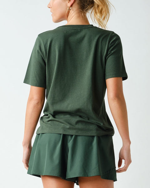 Joss Classic Boxy Fit Tee- Sycamore