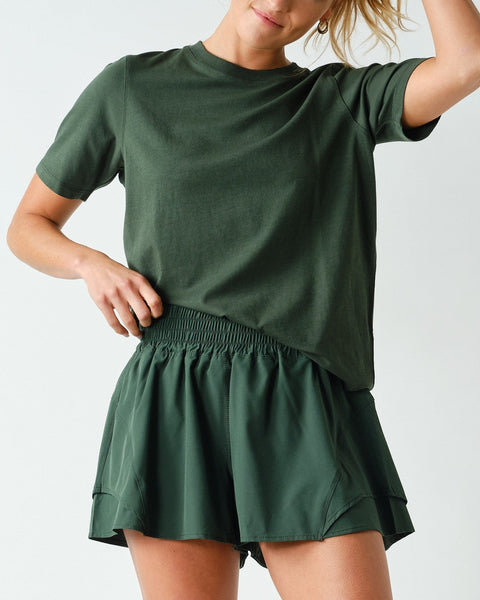 Joss Classic Boxy Fit Tee- Sycamore