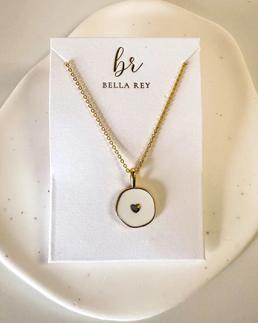 Bella Rey Jewelry Remy Dainty Heart Charm Necklace