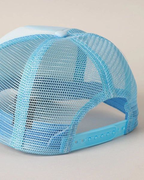 Here Comes Sunshine Trucker Hat- Blue