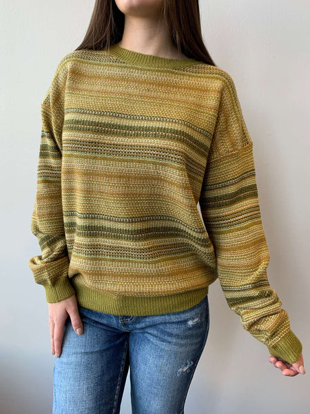 Shades of Green Sweater- Olive