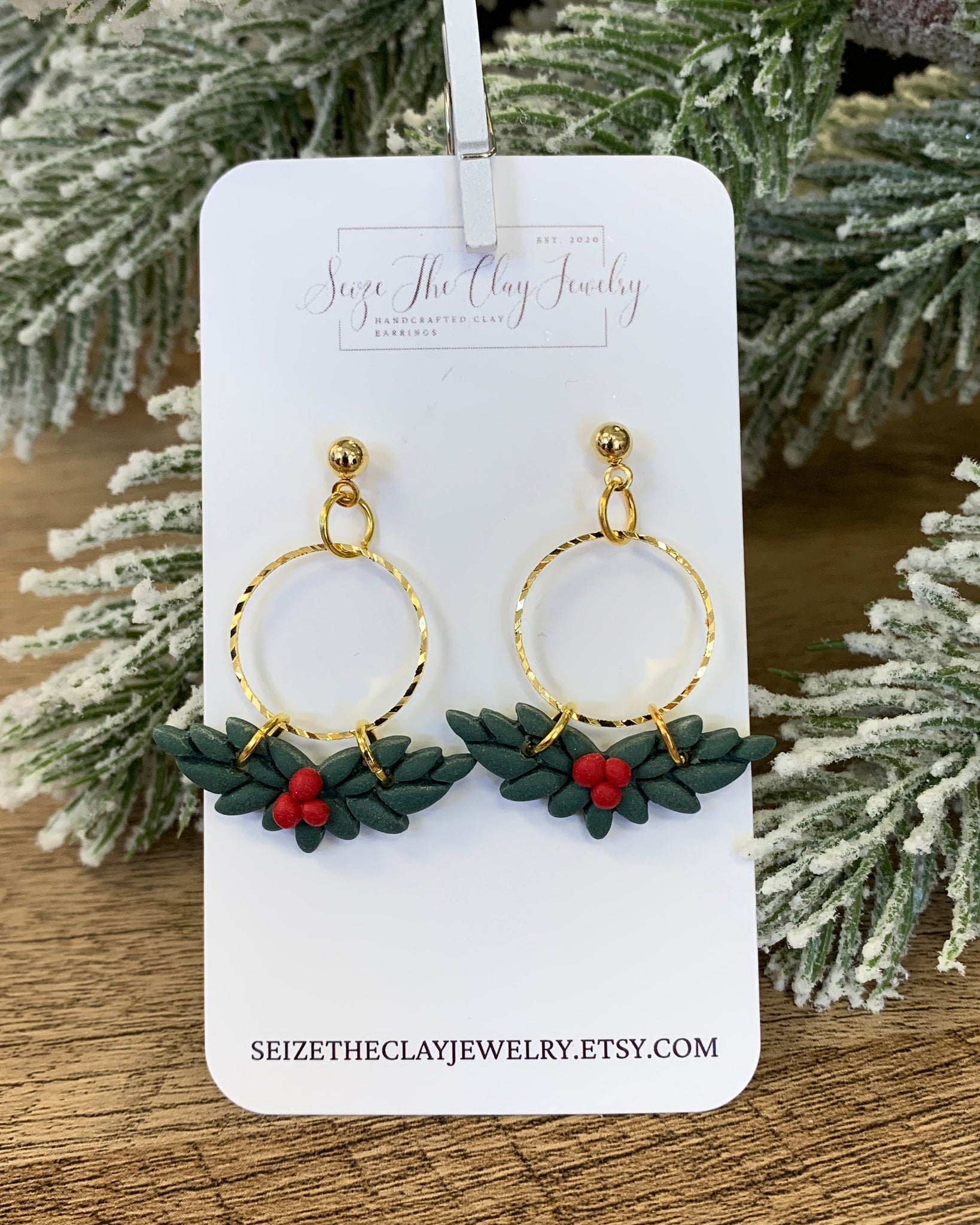 Holly Dangle Earrings