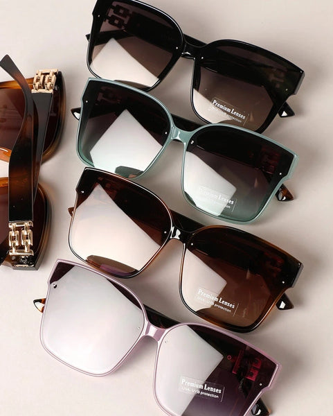 Square Shape Sunglasses- Assorted Colors