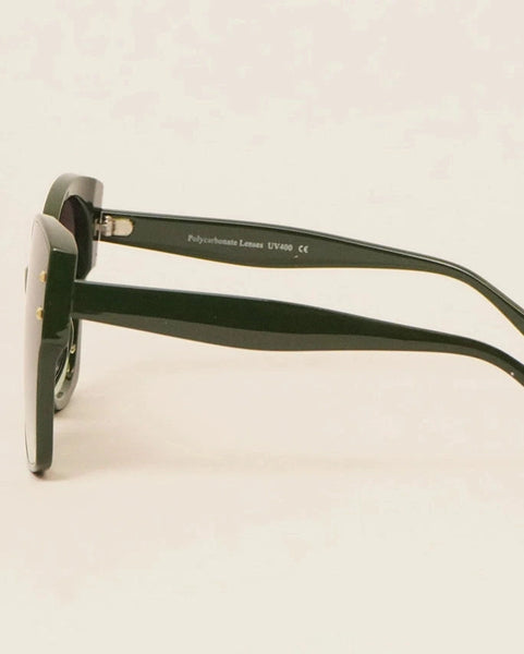 Sleek Cat Eye Sunglasses- Assorted Colors