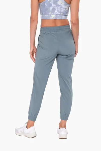 Elin Classic Joggers- Blue Green