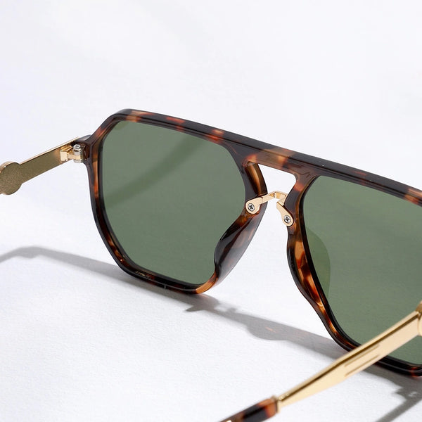 Geometric Frame Sunglasses- Assorted Colors