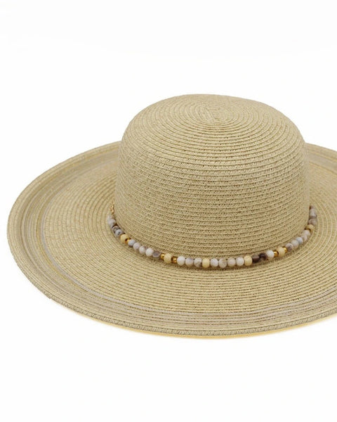 Elin Summer Sun Hat- Natural