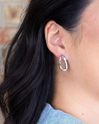 Luxe Odessa Studs- Silver