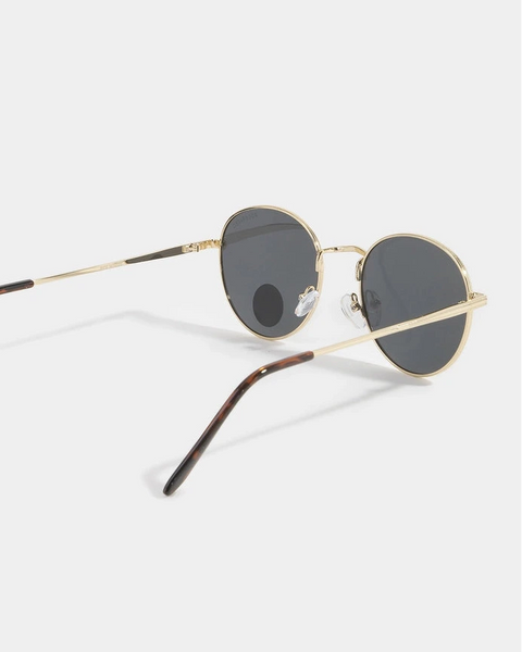 Round Metal Frame Polarized Sunglasses- Assorted Frame Colors