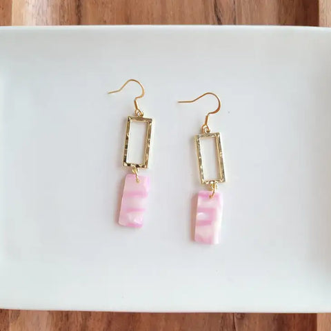Raya Earrings- Bubblegum Pink