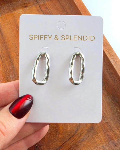 Luxe Odessa Studs- Silver
