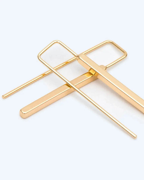 Bella Rey Jewelry Ellie 18k Gold Plated Earrings