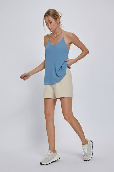 Monroe Classic Dress Shorts- Beige