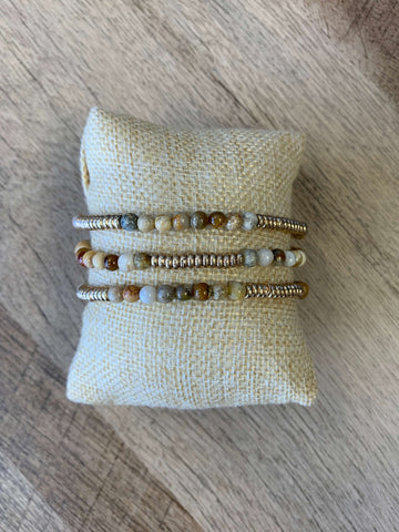 Amazon Bracelet Set- Brown